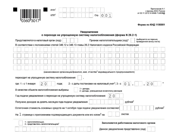 Нулевое уведомление усн 2025. Нулевое уведомление усн 2025
